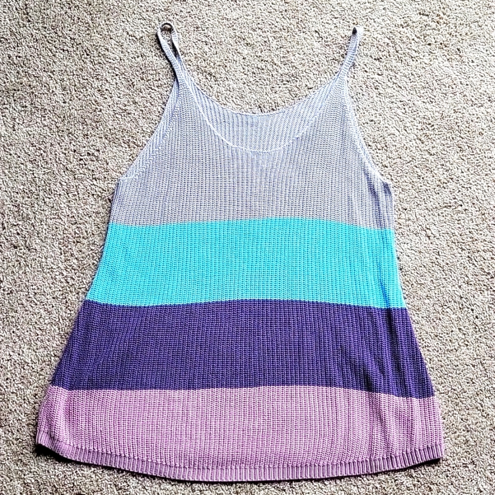 Knit tank top